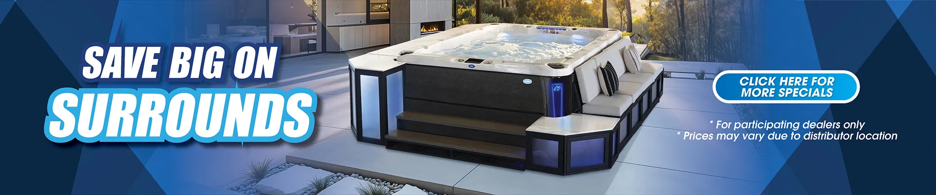 Calspas hot tub being used in a family setting - Terrebonne