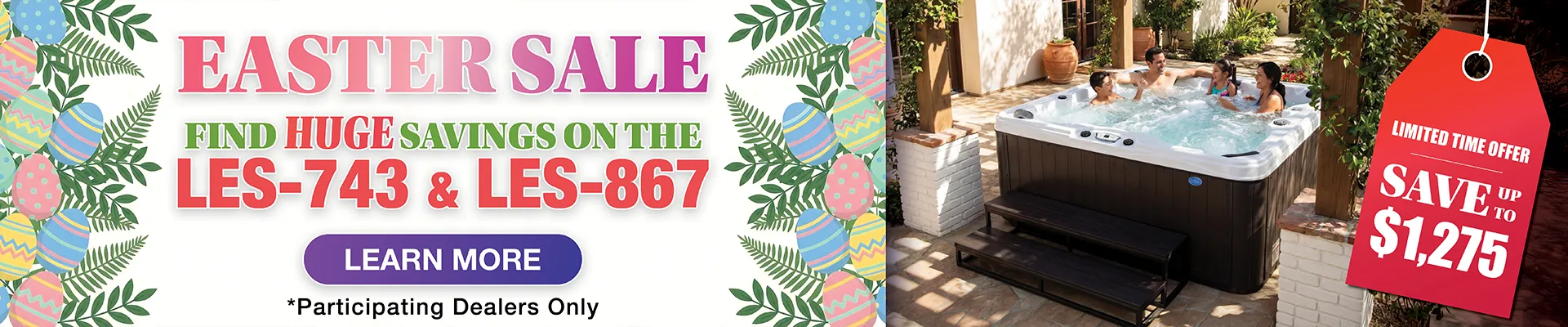 Calspas hot tub being used in a family setting - Terrebonne