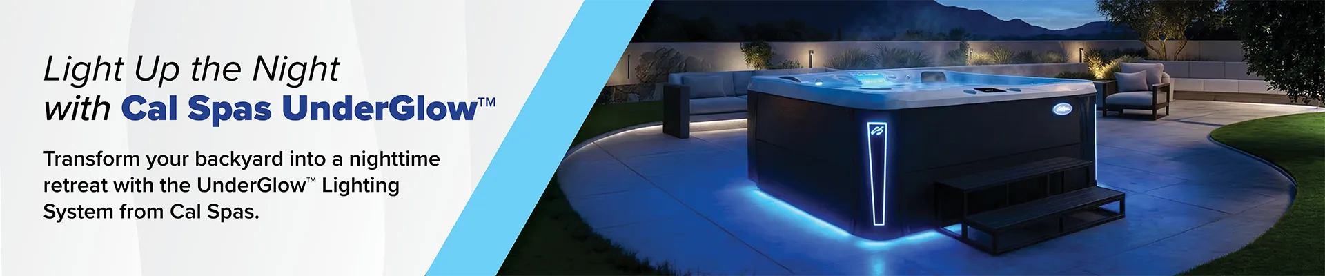 Calspas hot tub being used in a family setting - Terrebonne